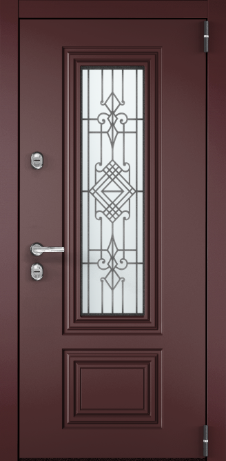 SNEGIR PRO-C PP, Панель MDF с лакокрасочным покрытием, S60G-15, ЛКП Кармин в Астрахани