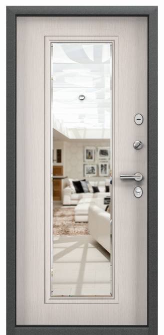 DELTA PRO MP, Панель MDF с ПВХ покрытием, СК6-СМ, Лиственница белая (арт. ПВХ Лиственница белая) в Астрахани